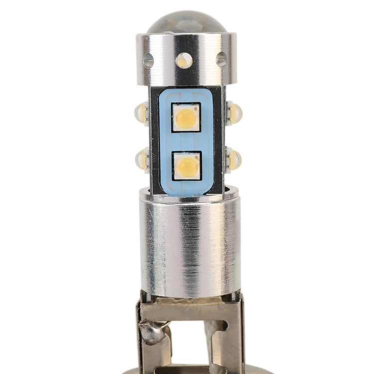 H3 50W 600LM 5500K White Light 10 SMD-2828-LEDs Car Foglight , Constant Current , DC12-24V(White Light) - In Car by buy2fix | Online Shopping UK | buy2fix