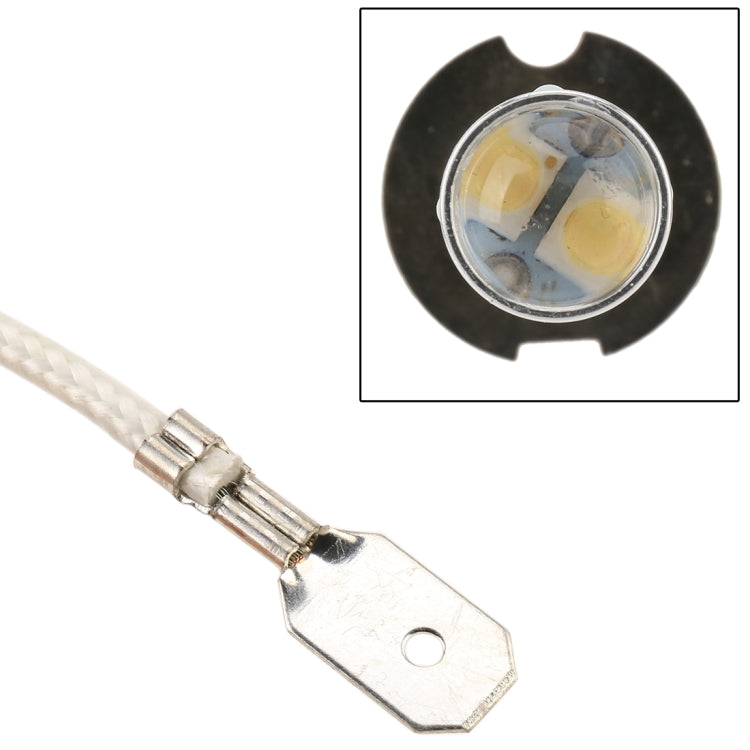 H3 50W 600LM 5500K White Light 10 SMD-2828-LEDs Car Foglight , Constant Current , DC12-24V(White Light) - In Car by buy2fix | Online Shopping UK | buy2fix