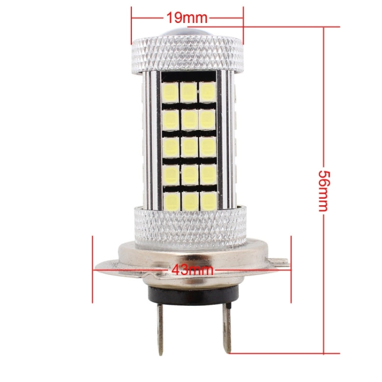 2 PCS H7 12.6W 630LM 6500K White Light 2835 SMD 66 LED Car Fog Light, DC12V - Fog / Driving Lights by buy2fix | Online Shopping UK | buy2fix
