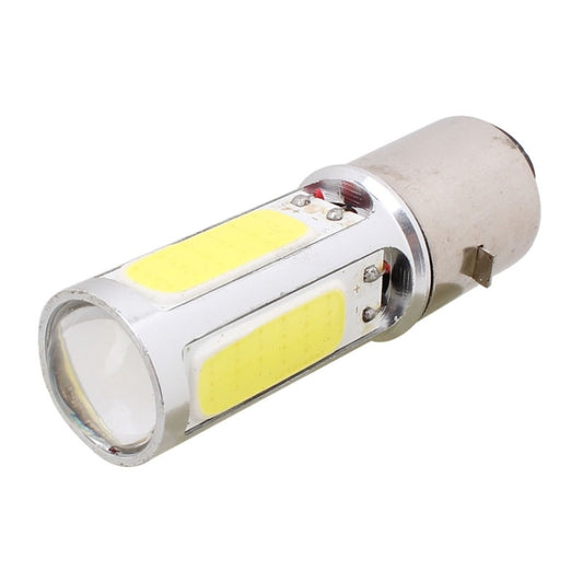 BA20D 1250LM 20W + 5W 5 x COB LED White Light Motorcycle Brake Light Lamp Bulb, DC 12V by buy2fix
