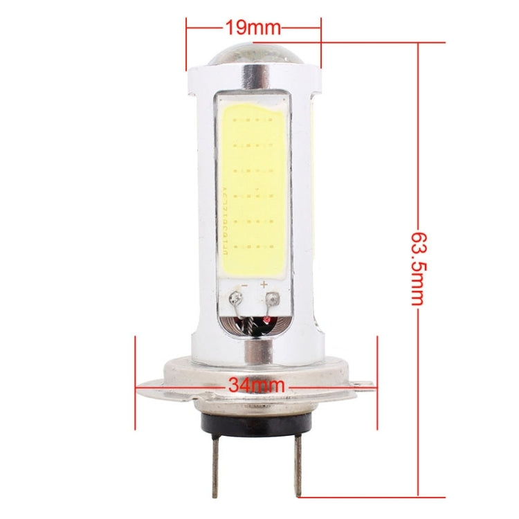 2PCS H7 1250LM 20W + 5W 5 x COB LED White Light Car Front Fog Lamp Bulb, DC 12V - Fog / Driving Lights by buy2fix | Online Shopping UK | buy2fix