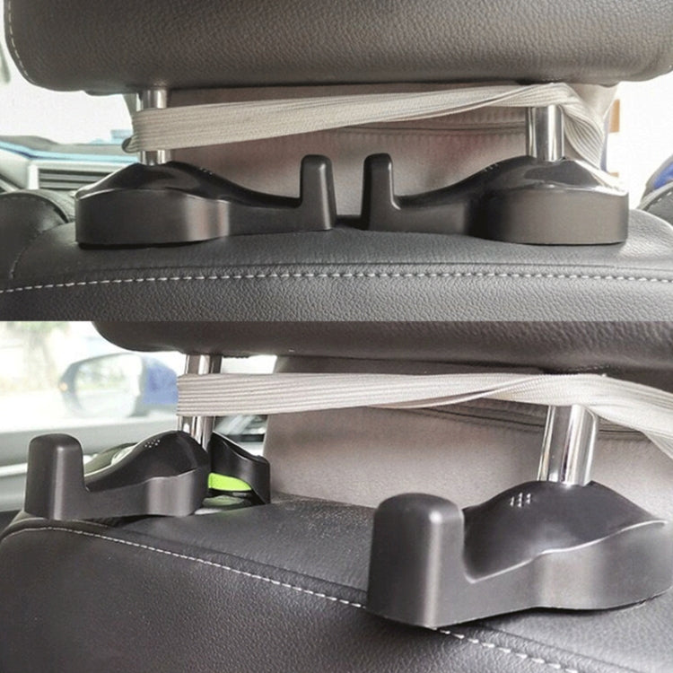 1 Pair Hidden Type Car Hook(Black) - Auto Fastener & Clips by buy2fix | Online Shopping UK | buy2fix