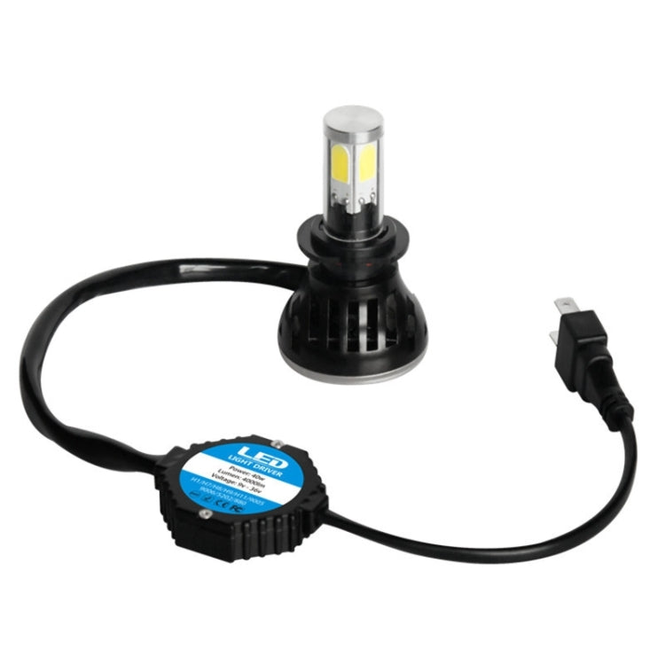 2 PCS H7-5HL-40W 4000lm / 6000K Car LED Headlight, White Light, DC 9-36V - LED Headlamps by buy2fix | Online Shopping UK | buy2fix
