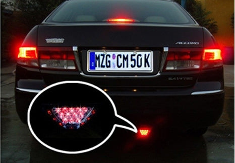 12-LED Red Light Rear Tail Warning Brake Light for DC 12V Cars - Brake Lights by buy2fix | Online Shopping UK | buy2fix