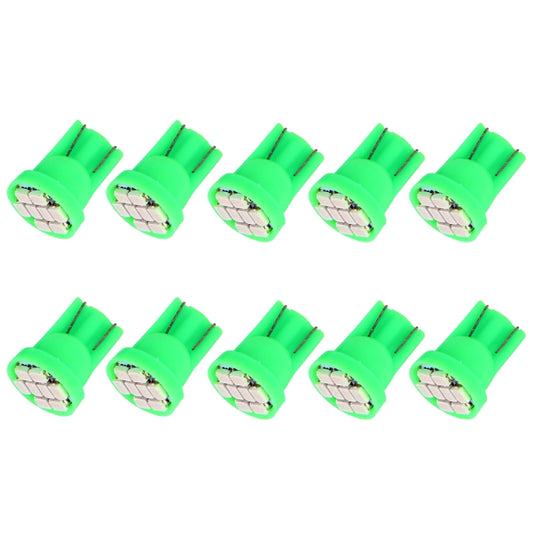 10 PCS T10 8 LED Car Signal Light Bulb(Green Light) by buy2fix