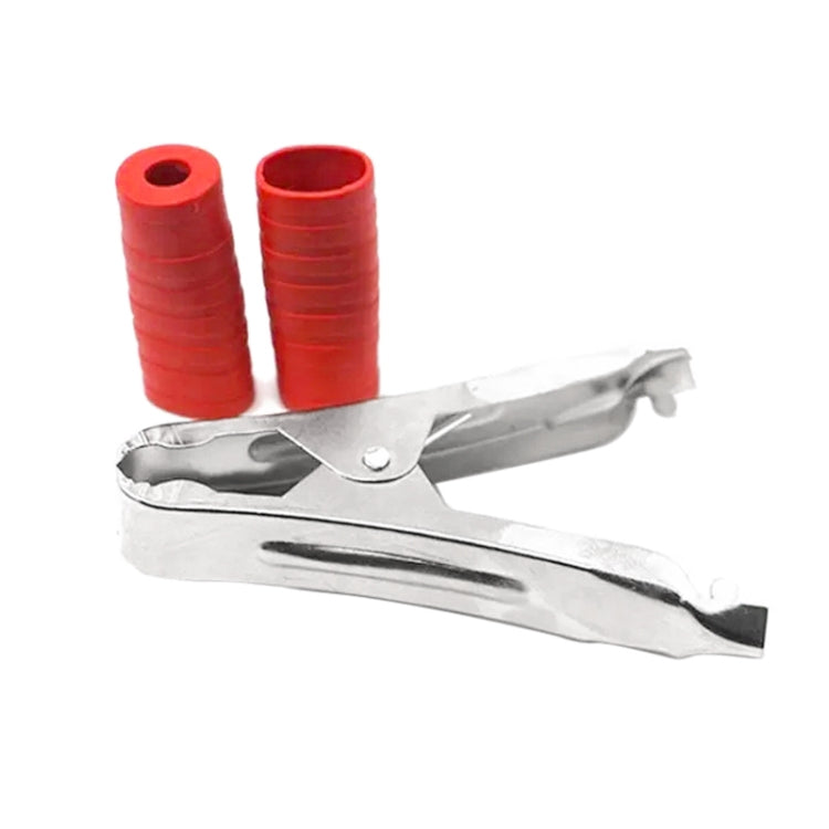100A Car Battery Terminal Alligator Crocodile Clamp Clip (Pair) - Booster Cable & Clip by buy2fix | Online Shopping UK | buy2fix