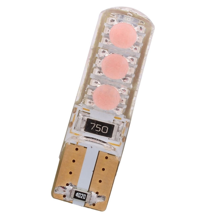 10 PCS T10 3W 300LM Silicone 6 LED SMD 5050 Car Clearance Lights Lamp, DC 12V - Clearance Lights by buy2fix | Online Shopping UK | buy2fix
