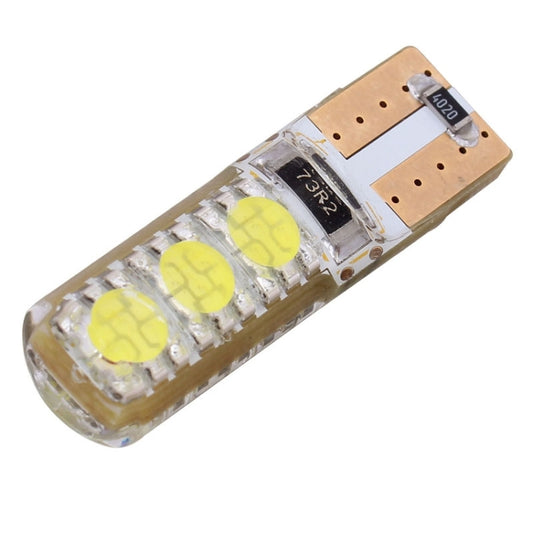 10 PCS T10 3W 300LM Silicone 6 LED SMD 5050 Car Clearance Lights Lamp, DC 12V by buy2fix