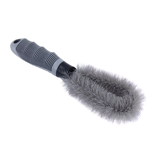 KANEED Car Wheel Tire Rim Scrub Brush Hub Clean Wash Brush Car Truck Motorcycle Bike Washing Cleaning Tool by KANEED