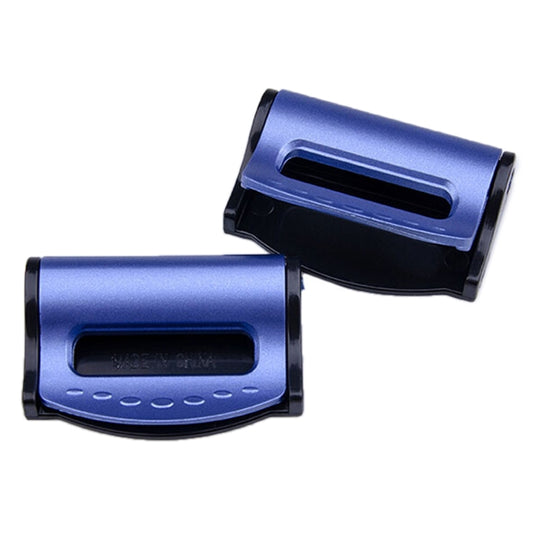 2 PCS SHUNWEI Car Safety Seat Belt Adjuster(Blue) by SHUNWEI