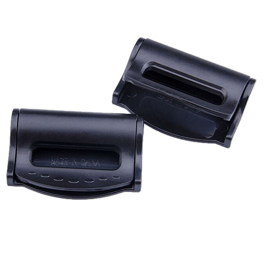 2 PCS SHUNWEI Car Safety Seat Belt Adjuster(Black) by SHUNWEI