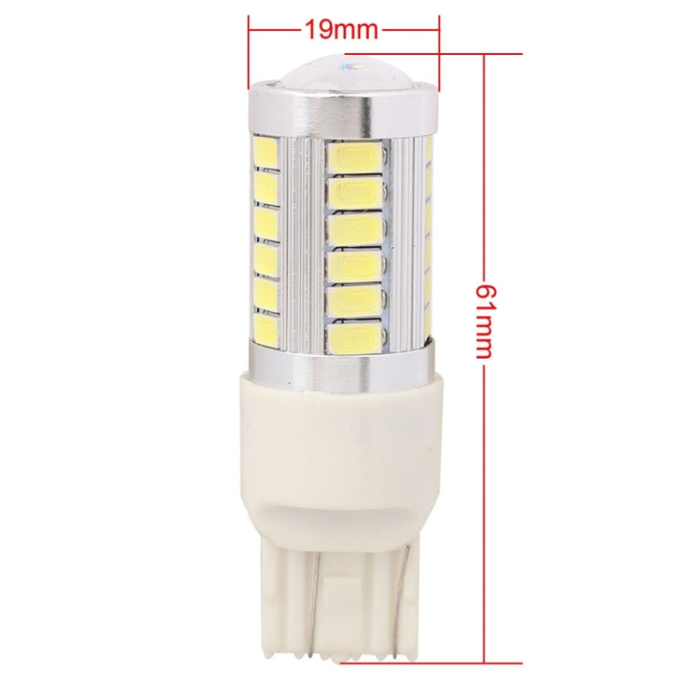 2 PCS T20/7443 16.5W 990LM 6500K White Light 5630 SMD Dual Wire 33 LED Car Brake / Steering Light Bulb, DC12V - Brake Lights by buy2fix | Online Shopping UK | buy2fix