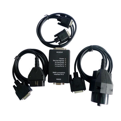 For BMW Compatible Interface V6.5 Diagnostic Kit(Black) - Cables & Connectors by buy2fix | Online Shopping UK | buy2fix