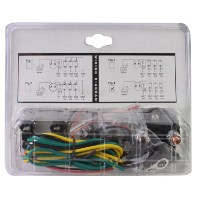 Flip-up Start Ignition Switch Panel and Accessories for Racing Sport (DC 12V) by buy2fix