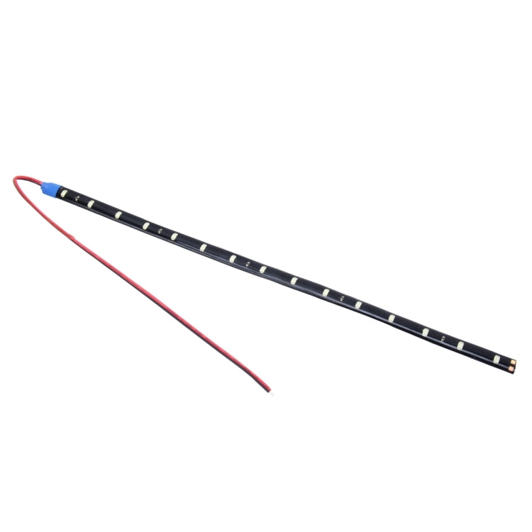 10 PCS 30cm 15 LED Waterproof Flexible Car Strip Light, DC 12V(Ice Blue Light) - Decorative Lights by buy2fix | Online Shopping UK | buy2fix