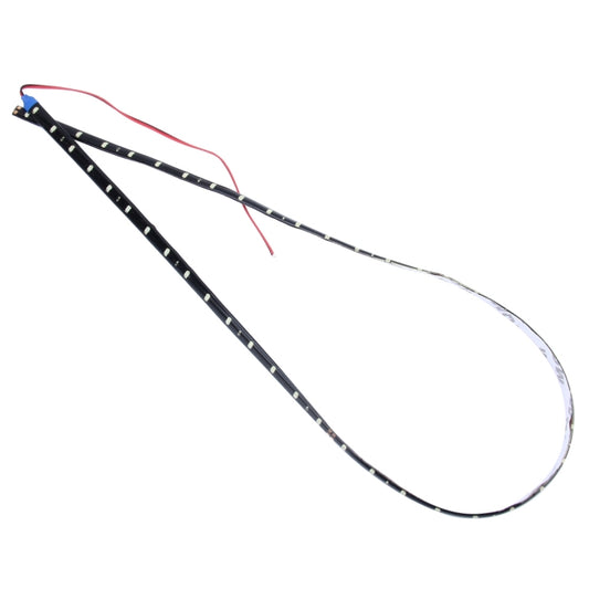 5 PCS 90cm 45 LED Waterproof Flexible Car Strip Light, DC 12V(Blue Light) by buy2fix