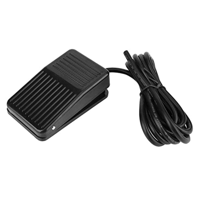 TFS-01 AC 250V 10A Anti-slip Plastic Case Foot Control Pedal Switch, Cable Length: 1m(Black) - Door Window Alarm by buy2fix | Online Shopping UK | buy2fix