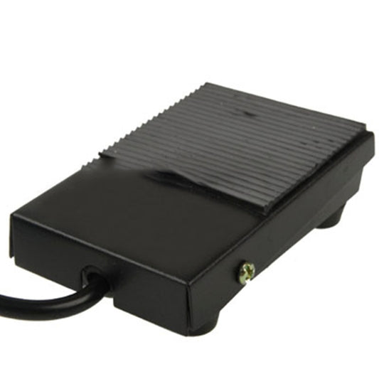 TFS-1 AC 250V 10A Anti-slip Plastic Case Foot Control Pedal Switch, Cable Length: 1m(Black) by buy2fix