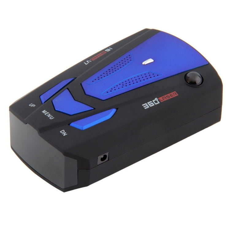 V7 Car Anti-Police Radar Detector 360 Protection Defense Laser Detection, Built-in Russian & English Voice Broadcast(Dark Blue) - Radar Detectors by buy2fix | Online Shopping UK | buy2fix