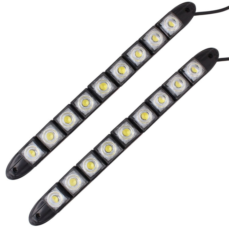 2 PCS 4.5W 9 LED SMD 5050 Flexible Snake LED Car Daytime Running Lights, DC 12V - In Car by buy2fix | Online Shopping UK | buy2fix