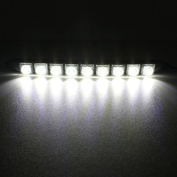 2 PCS 4.5W 9 LED SMD 5050 Flexible Snake LED Car Daytime Running Lights, DC 12V - In Car by buy2fix | Online Shopping UK | buy2fix