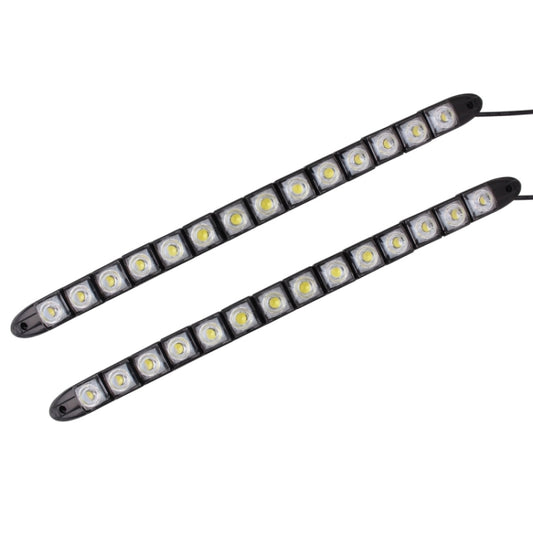 2 PCS 7W 14 LED SMD 5050 Flexible Snake LED Car Daytime Running Lights, DC 12V by buy2fix