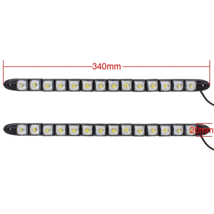 2 PCS 7W 14 LED SMD 5050 Flexible Snake LED Car Daytime Running Lights, DC 12V - Running Lights by buy2fix | Online Shopping UK | buy2fix
