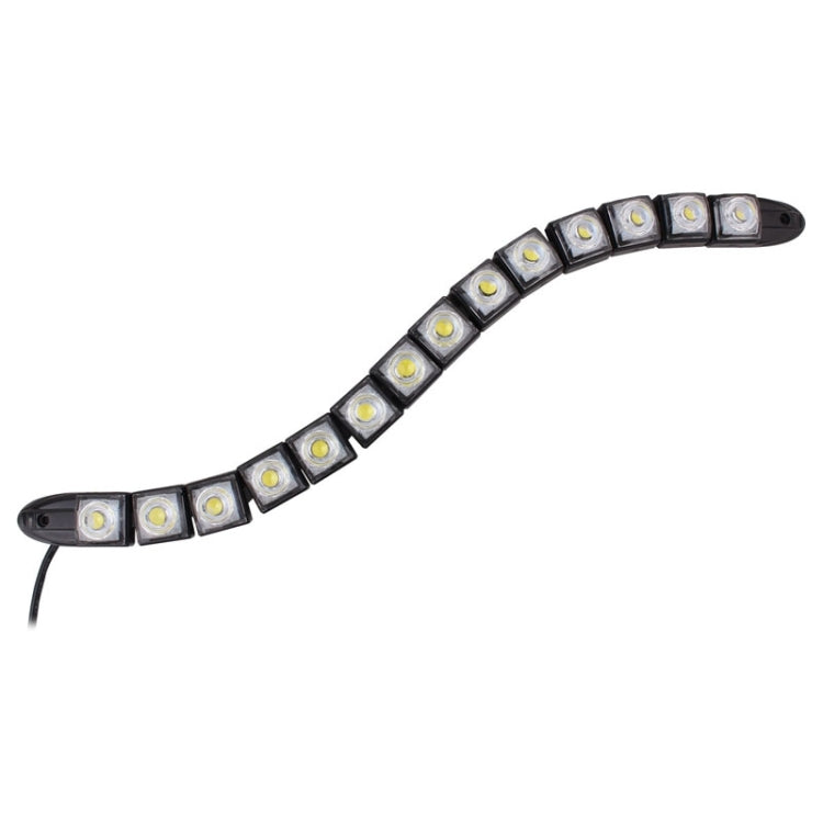 2 PCS 7W 14 LED SMD 5050 Flexible Snake LED Car Daytime Running Lights, DC 12V - Running Lights by buy2fix | Online Shopping UK | buy2fix