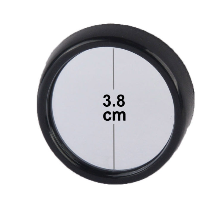 2 PCS 3R11 Car Rear View Mirror Wide Angle Mirror Side Mirror, 360 Degree Rotation Adjustable(Black) - Convex Mirror & Accessories by 3R | Online Shopping UK | buy2fix