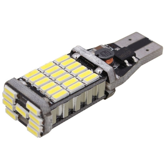 2 PCS T15 W16W 9W 450LM White Light 45 LED 4014 SMD Car Brake Light Reverse Lamp Parking Light Bulb, DC 12V by buy2fix
