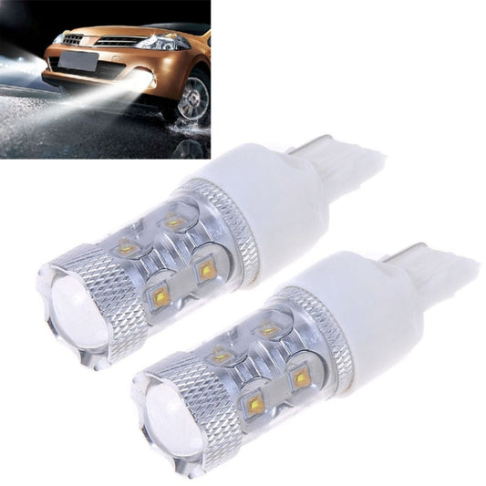 2 PCS 7440 650 Lumen 50W 10-3535-LEDs 6500K White Light Car Brake Light, DC 12-24V by buy2fix
