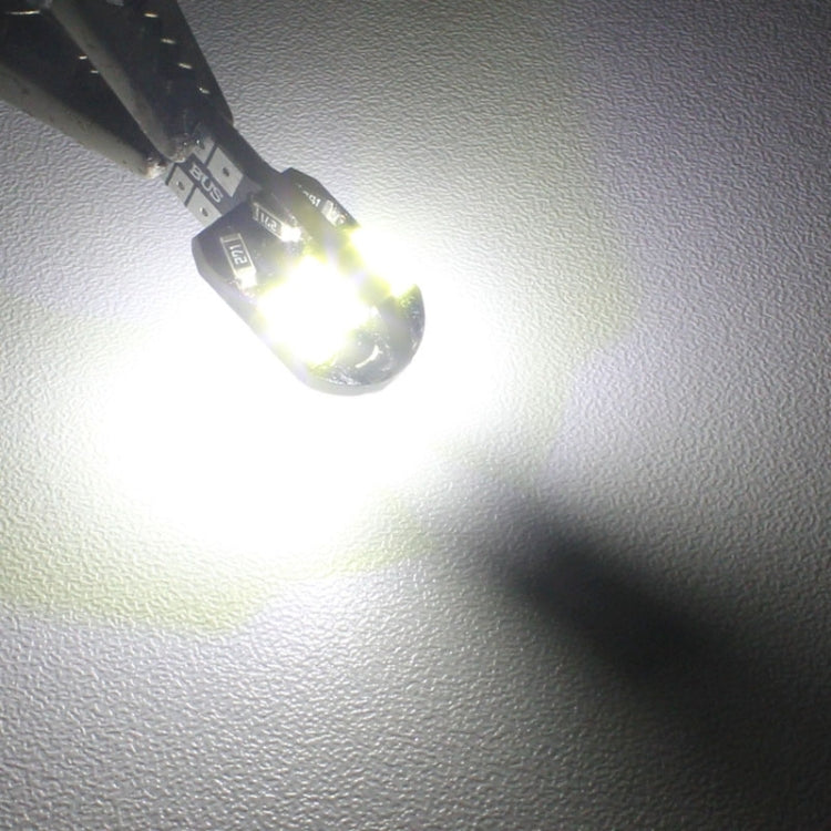 10 PCS T10 4W 280LM White Light 8 LED SMD 5630 Canbus Decode Car Clearance Lights Lamp, DC 12V - Clearance Lights by buy2fix | Online Shopping UK | buy2fix