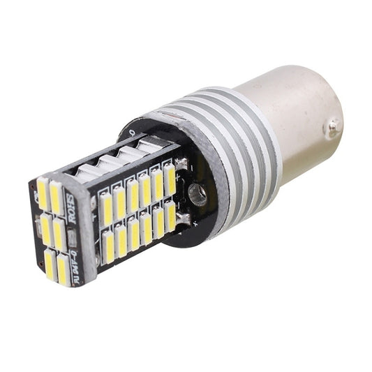 2PCS 1156/BA15S 6W 30SMD 4014 900LM White Light 6500K Decode LED Car Brake / Steering Light by buy2fix