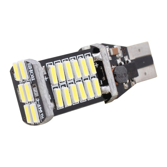 2PCS T15 6W 30-SMD 4014 6500K 900LM White Light Decoded Error-Free LED Car Backup Lamp by buy2fix