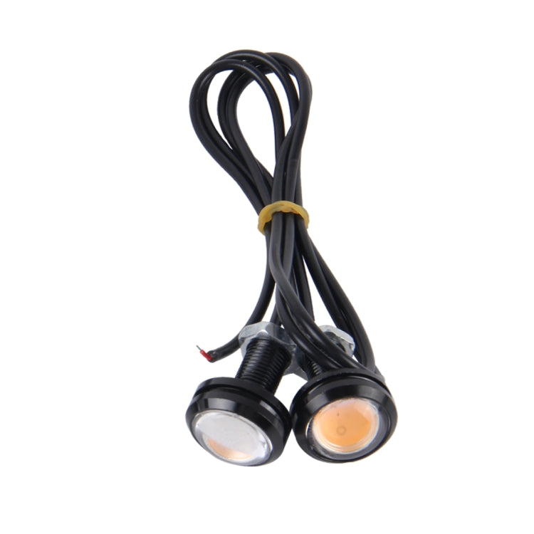 2 PCS 3W Waterproof Eagle Eye light LED Light for Vehicles, Cable Length: 60cm(Pink Light) - Eagle Eye Lamps by buy2fix | Online Shopping UK | buy2fix