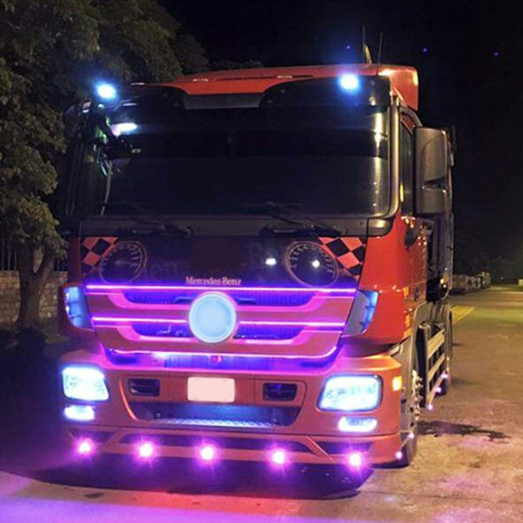 2 PCS 3W Waterproof Eagle Eye light LED Light for Vehicles, Cable Length: 60cm(Pink Light) - Eagle Eye Lamps by buy2fix | Online Shopping UK | buy2fix