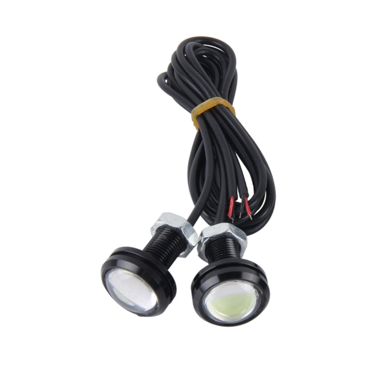2 PCS 3W Waterproof Eagle Eye light LED Light for Vehicles, Cable Length: 60cm(Ice Blue Light) - Eagle Eye Lamps by buy2fix | Online Shopping UK | buy2fix