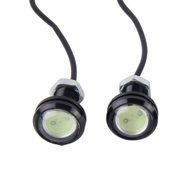 2 PCS 3W Waterproof Eagle Eye light LED Light for Vehicles, Cable Length: 60cm(Ice Blue Light) - Eagle Eye Lamps by buy2fix | Online Shopping UK | buy2fix