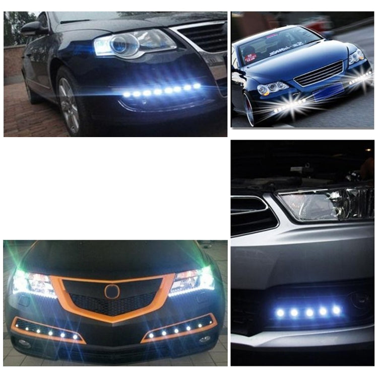 2 PCS 3W Waterproof Eagle Eye light LED Light for Vehicles, Cable Length: 60cm(Ice Blue Light) - Eagle Eye Lamps by buy2fix | Online Shopping UK | buy2fix