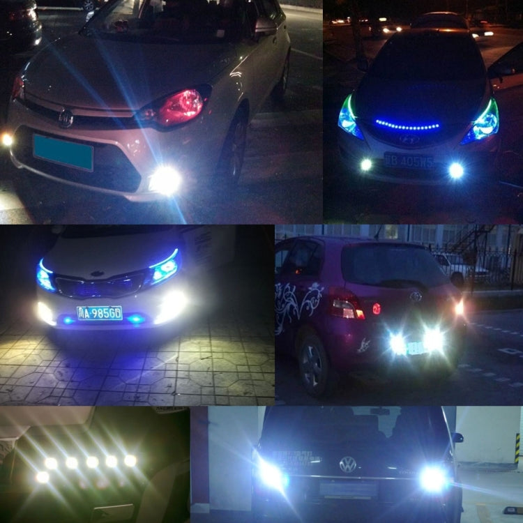 2 PCS 2x 3W 120LM Waterproof Eagle Eye light White LED Light for Vehicles, Cable Length: 60cm(Red) - Eagle Eye Lamps by buy2fix | Online Shopping UK | buy2fix
