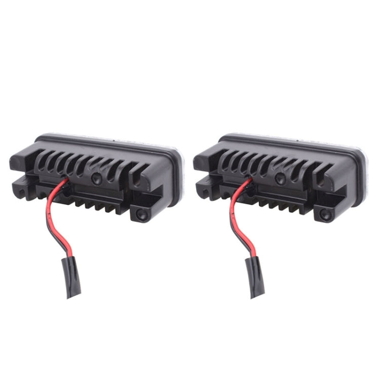 2 PCS MZ 9W 540LM 6500K 3-LED White Light Wired Car Daytime Running Light Fog Lamp, DC12-24V,Light Wire: 15cm - Fog / Driving Lights by buy2fix | Online Shopping UK | buy2fix