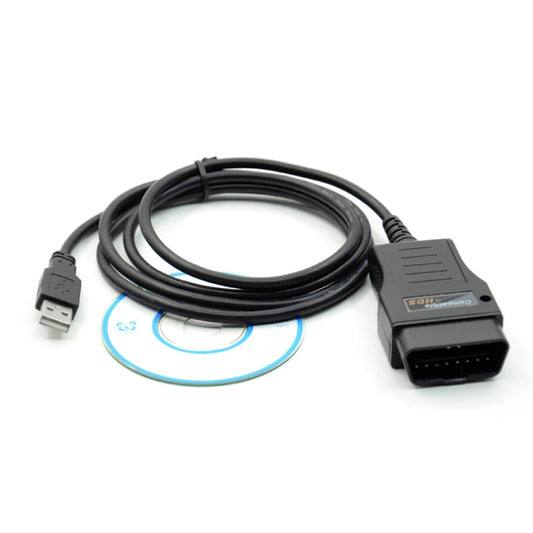 HDS 16 Pin OBDII USB Interface Diagnostic Cable for Honda - Cables & Connectors by buy2fix | Online Shopping UK | buy2fix