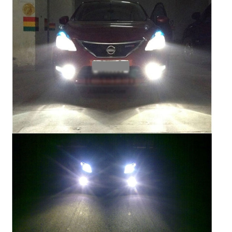 2 PCS 1157 3W LED 300LM SMD 2835 Car Rear Fog Lamp / Backup Light for Vehicles, DC 12V(White Light) by buy2fix
