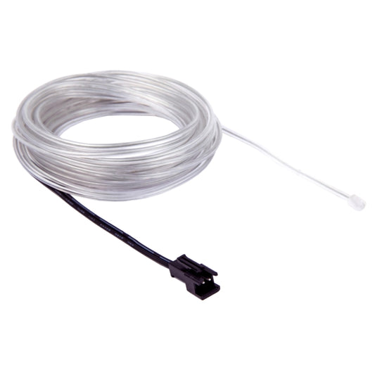 Waterproof Round Flexible Car Strip Light with Driver for Car Decoration, Length: 5m(EL Cold Ice Light) by buy2fix