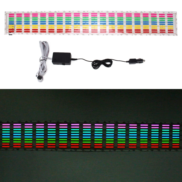 5 Colors Music Active EL Car Sticker Equalizer with Car Charger, Size: 90cm x 10cm - Decorative Lights by buy2fix | Online Shopping UK | buy2fix