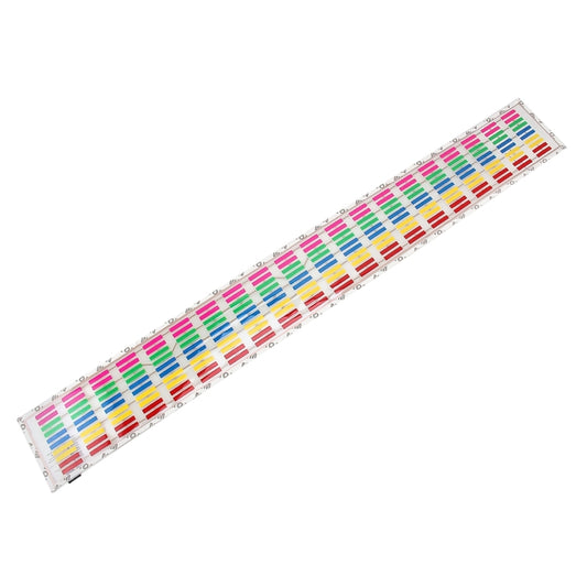 5 Colors Music Active EL Car Sticker Equalizer with Car Charger, Size: 90cm x 10cm by buy2fix