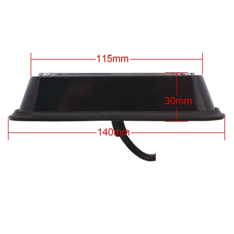 12W 720LM 4-LED Yellow Light 18 Flash Patterns Car Strobe Emergency Warning Light Lamp, DC 12V - Warning Lights by buy2fix | Online Shopping UK | buy2fix