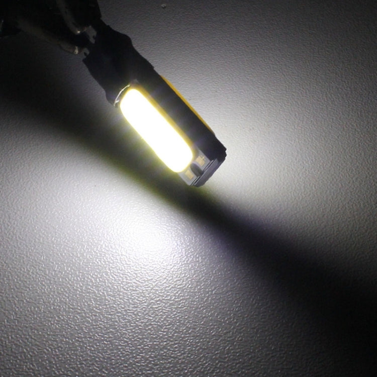 2 PCS T10 6W 180LM White Light Double-Faced 2 COB LED Decode Canbus Error-Free Car Clearnce Reading Lamp, DC 12V - Clearance Lights by buy2fix | Online Shopping UK | buy2fix