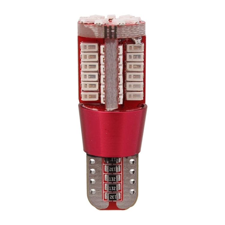 2 PCS T10 5W 285LM Red Light 57 SMD 4014 LED Error-Free Canbus Car Clearance Lights Lamp, DC 12V - Clearance Lights by buy2fix | Online Shopping UK | buy2fix