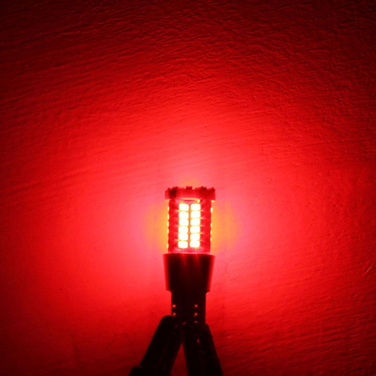 2 PCS T10 5W 285LM Red Light 57 SMD 4014 LED Error-Free Canbus Car Clearance Lights Lamp, DC 12V - Clearance Lights by buy2fix | Online Shopping UK | buy2fix